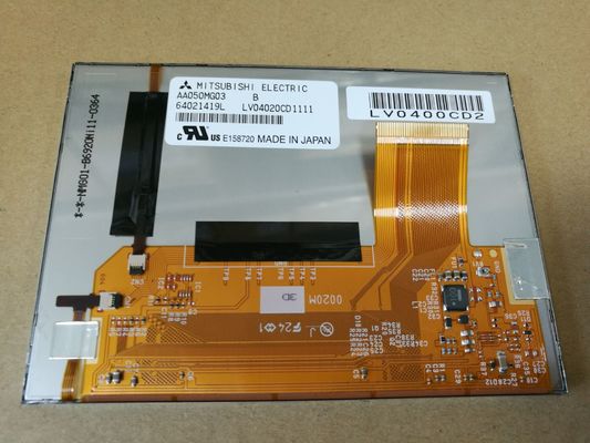 AA050MG03 - T1 Mitsubishi 5INCH 800 × 480 RGB 700CD / M2 WLED TTL Nhiệt độ hoạt động: -20 ~ 70 ° C MÀN HÌNH LCD CÔNG NGHIỆP