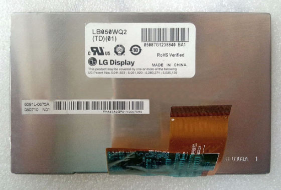 LB050WQ2-TD03 LG.Philips LCD 5.0 ​​&quot;480 × 272 (RGB) 400 cd / m² MÀN HÌNH LCD CÔNG NGHIỆP