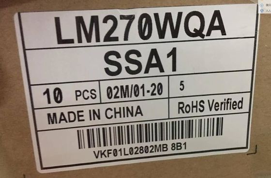 LM270WQA-SSA1 Màn hình LG 27.0 &quot;2560 (RGB) × 1440 350 cd / m² MÀN HÌNH LCD CÔNG NGHIỆP