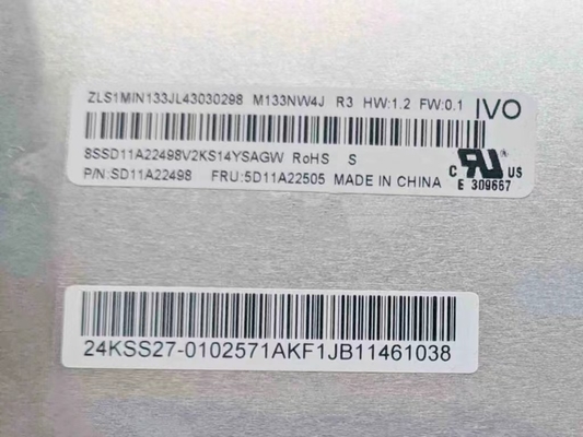 M133NW4J R3 IVO 13,3&quot; 1920 ((RGB) × 1200, 300 cd/m2