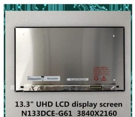 N133DCE-G61 Innolux 13,3 &quot;3840 (RGB) × 2160 500 cd / m² MÀN HÌNH LCD CÔNG NGHIỆP