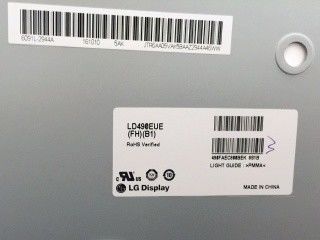 LG Display 49&quot; 450cd/m2 45PPI WLED LCD Display LD490EUE-FHB1 89/89/89/89 (Loại.)