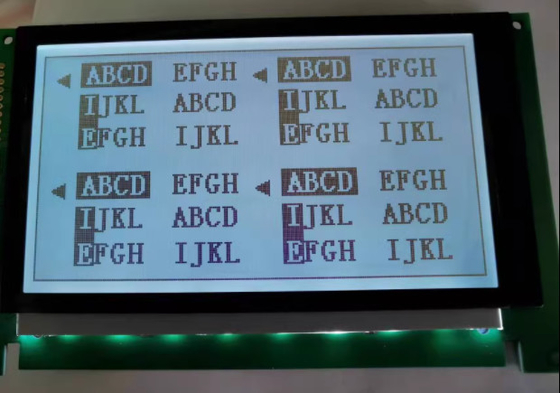 Bảng điều khiển LCD 8 bit song song 5.1 "240 × 128 50PPI FSTN SP14N02L6ALCZ