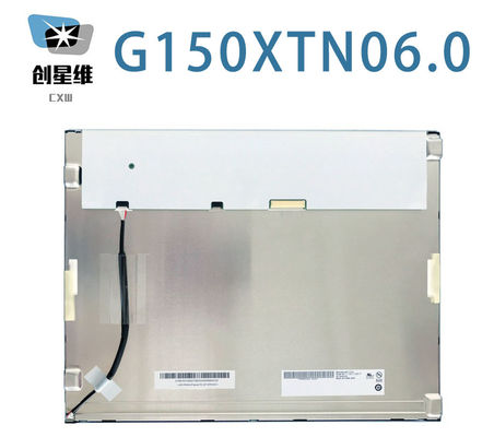 G150XTN06.0 15 Inch 1024*768 20 Pin AUO TFT LCD 80/80/70/80 (Typ.)