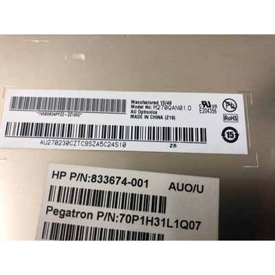 M270QAN02.0 AUO 27.0&quot; 3840 ((RGB) × 2160, 300 (Typ.) ((cd/m2)