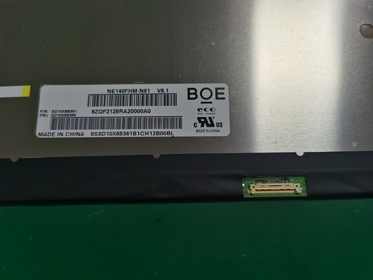 NE140FHM-N61 BOE 14.0" 1920 ((RGB) × 1080, 400 cd/m2