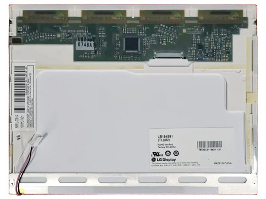 LB104S01-TL02 Màn hình 10.4 800 ((RGB) × 600, SVGA 96PPI 250 cd / m2 Màn hình LCD công nghiệp