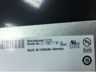 PCAP Optical Bonding 8 Bit G170ETT01.0 4 dây WLED Panel 85/85/80/80