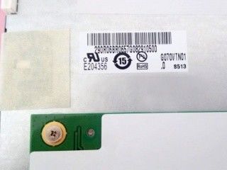 G070VTN01.0 AUO 7.0" 800×480 ((RGB) 300 cd/m2 65/65/50/60 Kỹ thuật hiển thị LCD công nghiệp