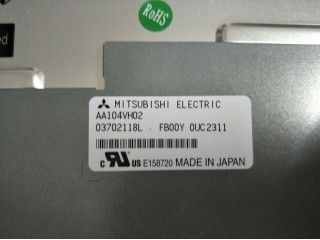 AA104VH02 2 Sợi dây 10.4 Inch WLED Industrial TFT Display 70/70/65/65 (Loại.)