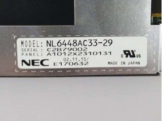 NL6448AC33-29 10.4 INCH 640 × 480 31 Pin NEC TFT LCD 215.4 ((H) × 161.8 ((V) mm