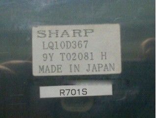 LQ10D367 10,4 inch 640 × 480 LCM Sharp TFT màn hình LCD 211.2 × 158.4 (H × V)