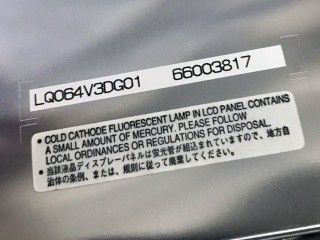 640×480 6.4" góc nhìn 70/70/40/70 LQ064V3DG01 VGA 124PPI TFT LCD Panel