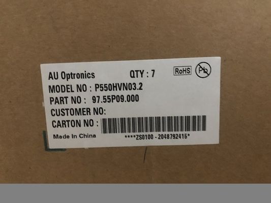 55 inch RGB 700cd / m2 1920 ((RGB) × 1080 40PPI TFT LCD Panel P550HVN03.2
