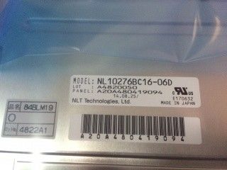 8.4 inch 1024 × 768 XGA 152PPI 600cd / m2 Industrial LCD Panel NL10276BC16-06D