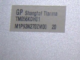 TM056KDH01 5.6 &quot;320 × 234 71PPI 200cd / m² TIANMA TFT