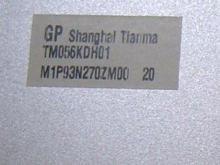 TM056KDH01 5.6" 320×234 71PPI 200cd/m2 góc nhìn 65/65/45/65 TIANMA TFT