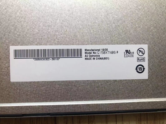 G150XTN06.8 AUO 15.0" 1024×768 450 cd/m2 80/80/70/80 màn hình LCD công nghiệp