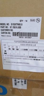 G150XTN06.8 AUO 15.0" 1024×768 450 cd/m2 80/80/70/80 màn hình LCD công nghiệp