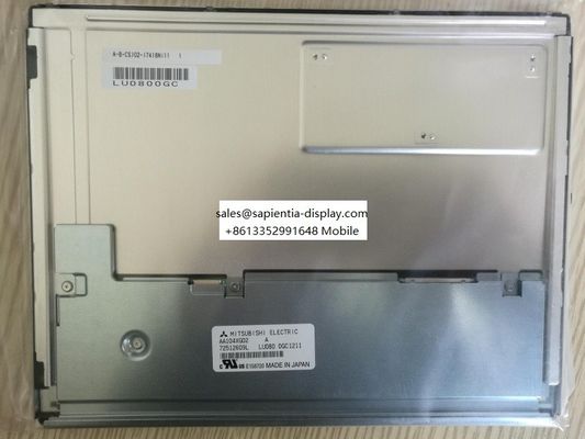AA104XG02 Mitsubishi 10.4INCH 1024×768 RGB 500 cd/m2 (Typ.) 85/85/85/85 (Typ.)