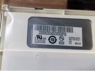 G070VW01 V0 7.0 AUO WLED, 80/80/80/80 (Typ.) ((CR≥10) 400 cd/m2 (Typ.)