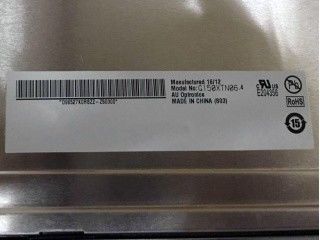 G150XTN06.4 AUO 15.0 INCH 3S7P WLED Backlight With LED Driver,Upside I/F, 180° Reverse, 6/8 bit, Matte