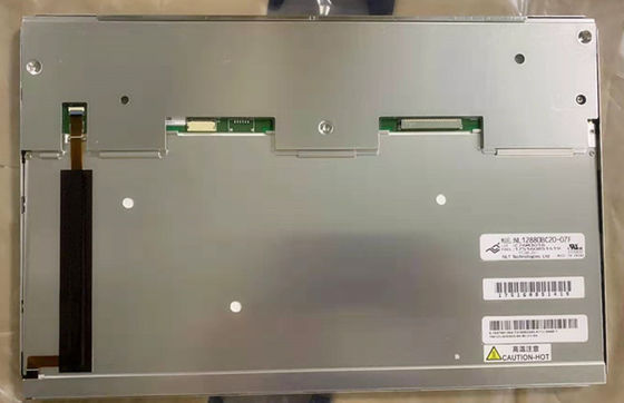 NL12880BC20-07F NLT 12.1INCH 1800CD / M2 LCM 1280 × 800 1280 × 800RGB WLED LVDS Nhiệt độ hoạt động: -20 ~ 70 ° C CÔNG NGHIỆP