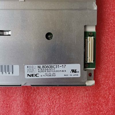 NL8060BC31-17 NLT 12.1INCH 350CD / M2 LCM 800 × 600 800 × 600RGB CCFL TTL Nhiệt độ lưu trữ: -20 ~ 60 ° C MÀN HÌNH LCD CÔNG NGHIỆP