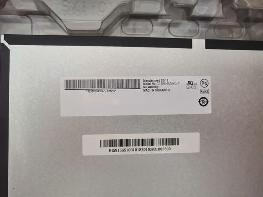 15.6 Inch 1920 × 1080RGB 500nits WLED EDP TFT Display G156HAN05.0