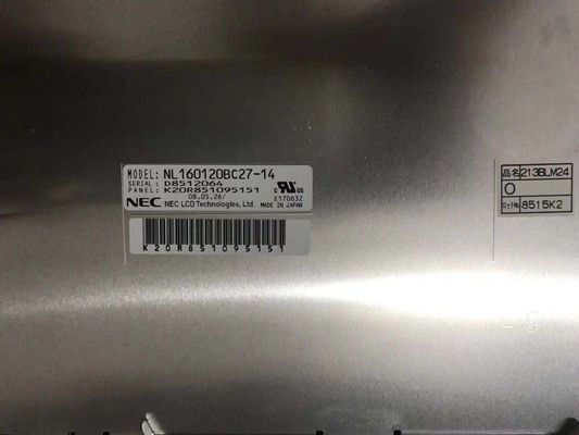 NL160120BC27-14 NLT 21.3INCH 250CD / M2 LCM 1600 × 1200 1600 × 1200RGB CCFL LVDS Nhiệt độ lưu trữ: -20 ~ 60 ° C Đĩa LCD CÔNG NGHIỆP