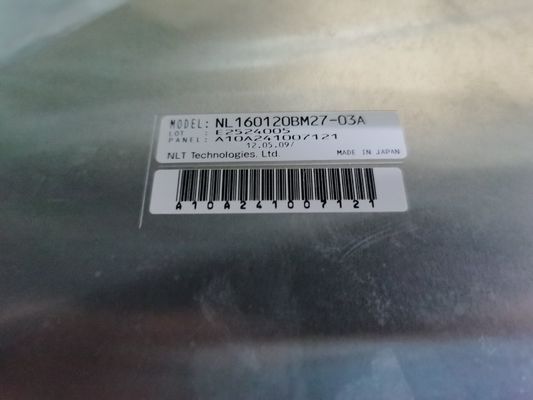 NL160120BM27-03A NLT 21.3INCH 1000CD / M2 LCM 1600 × 1200 1600 × 1200RGB CCFL LVDS Nhiệt độ hoạt động: 0 ~ 55 ° C INDUSTRIAL