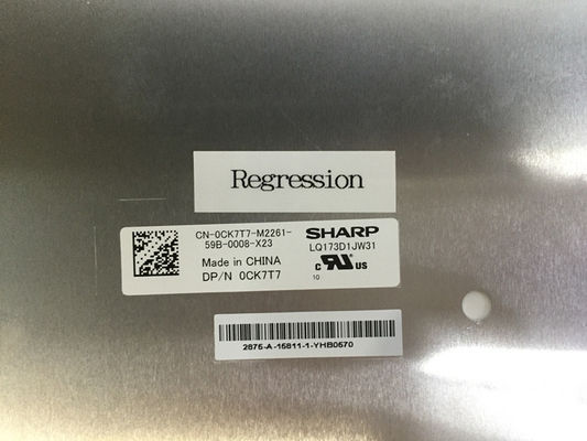 LQ173D1JW31 Sắc nét 17,3 &quot;LCM 3840 × 2160RGB 300cd / m² MÀN HÌNH LCD CÔNG NGHIỆP