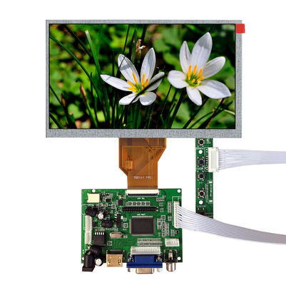 AT070TN92 Innolux 7.0 &quot;800 (RGB) × 480 250 cd / m² MÀN HÌNH LCD CÔNG NGHIỆP