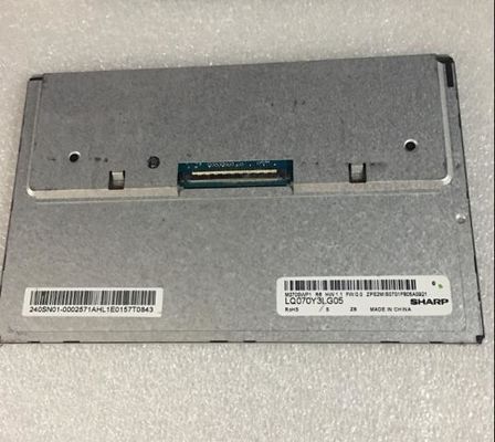 7 &quot;LCM 800 × 480RGB 380cd / m² LQ070Y3LG05 Màn hình LCD TFT sắc nét