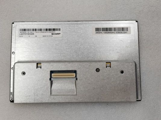 7 &quot;LCM 800 × 480RGB 350cd / m² LQ070Y3DG05 Màn hình LCD TFT sắc nét
