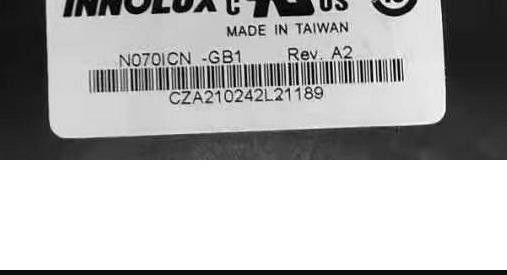 N070ICN-GB1 Innolux 7.0 &quot;800 (RGB) × 1280 300 cd / m² MÀN HÌNH LCD CÔNG NGHIỆP