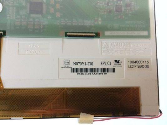 N070Y1-T01 CMO 7.0 &quot;800 (RGB) × 480 250 cd / m² MÀN HÌNH LCD CÔNG NGHIỆP