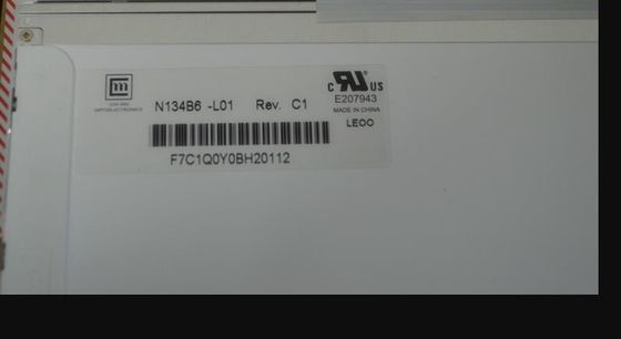 N134B6-L01 CMO 13,4 &quot;1366 (RGB) × 768 220 cd / m² MÀN HÌNH LCD CÔNG NGHIỆP