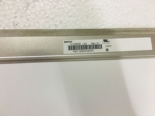 N140BGE-L23 INNOLUX 14.0 &quot;1366 (RGB) × 768 200 cd / m² MÀN HÌNH LCD CÔNG NGHIỆP