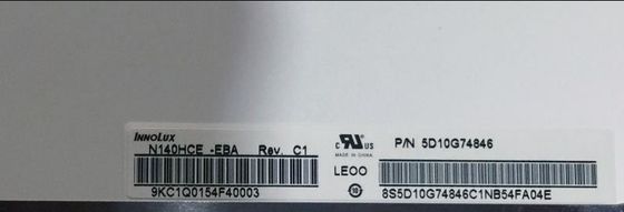 N140HCE-EBA INNOLUX 14.0 &quot;1920 (RGB) × 1080 220 cd / m² MÀN HÌNH LCD CÔNG NGHIỆP