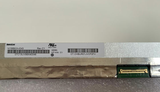 N156BGN-E43 Innolux 15,6 &quot;1366 (RGB) × 768 220 cd / m² MÀN HÌNH LCD CÔNG NGHIỆP