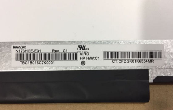 N173HCE-E31 Innolux 17,3 &quot;1920 (RGB) × 1080 300 cd / m² MÀN HÌNH LCD CÔNG NGHIỆP