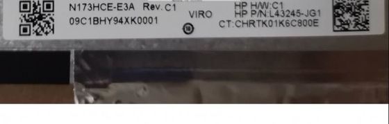 N173HCE-E3A Innolux 17,3 &quot;1920 (RGB) × 1080 300 cd / m² MÀN HÌNH LCD CÔNG NGHIỆP