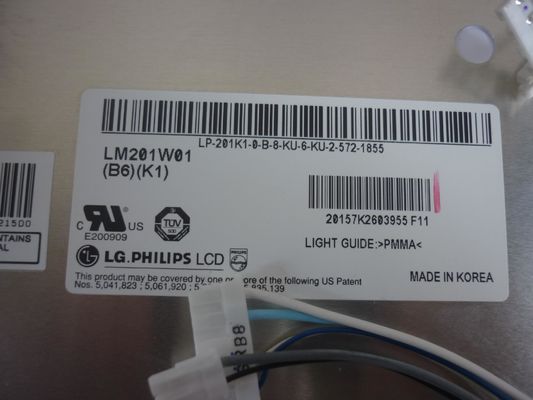 LM201W01-SLA3 LG. LCD 20.1" 1680 ((RGB) ×1050 Nhiệt độ lưu trữ: -20 ~ 60 °C