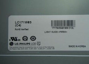 LC171W03-C4 LG.Philips LCD 17.1 &quot;1280 × 768 450cd / m2 MÀN HÌNH LCD CÔNG NGHIỆP