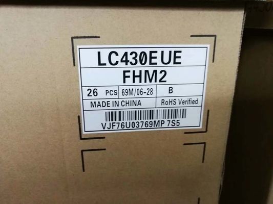 LC430EUE-FHM2 Màn hình LG 43 &quot;1920 (RGB) × 1080 300cd / m2 MÀN HÌNH LCD CÔNG NGHIỆP 51PPI