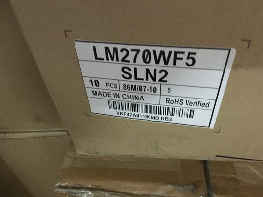 81PPI 27.0 " 1920x1080 300cd / m2 Quảng trường LCD LM270WF5-SLB1 89/89/89/89 (Loại.)