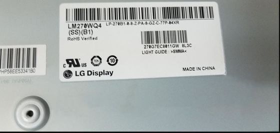LM270WQ4-SSB1 Màn hình LG 27.0 &quot;2560 × 1440 350cd / m2 MÀN HÌNH LCD CÔNG NGHIỆP