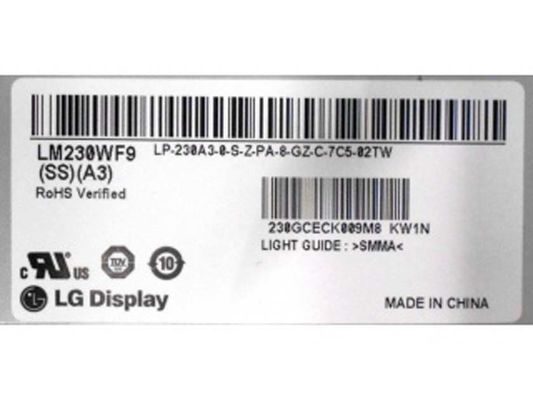 Màn hình LCD cảm ứng 23.0 &quot;1920 × 1080 250cd / m2 95PPI LM230WF9-SSA3