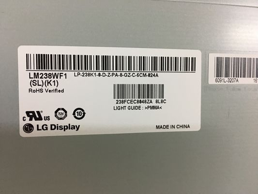 Bảng điều khiển LCD công nghiệp 23,8 inch 250cd / M2 FHD 92PPI LM238WF1-SLA1